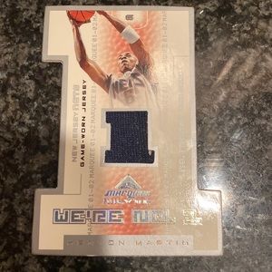 Kenyon Martin authentic game worn jersey No.6